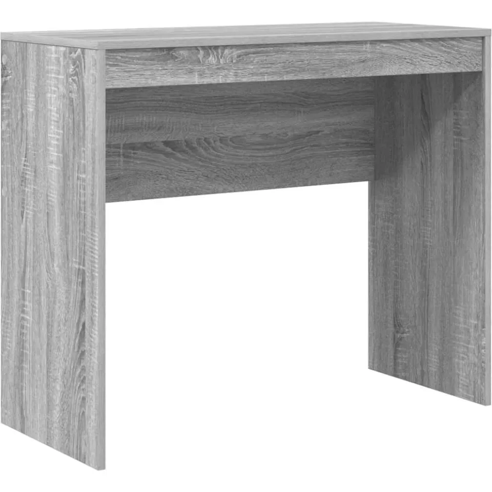 vidaXL Bureau Grijs Sonoma 90 x 40 x 76 cm