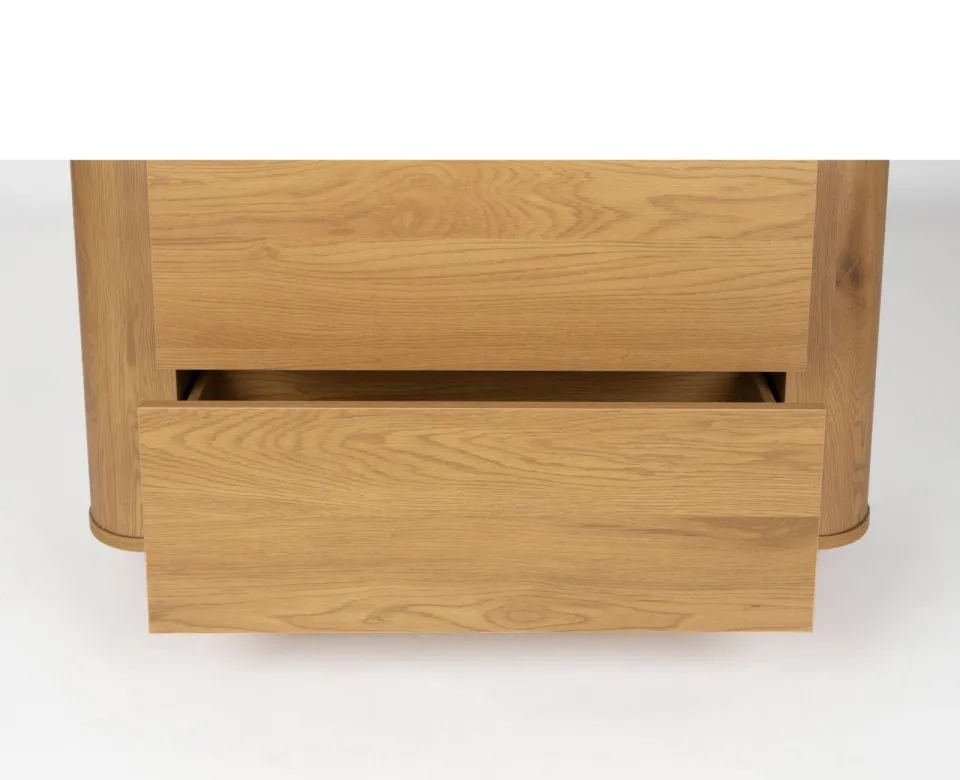 Housecraft Living Almira Ladekast Hout/ Marmerlook Naturel, foto 5