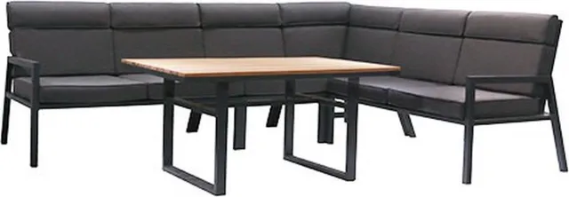 Trestino Stefano Hoek Loungeset Antraciet
