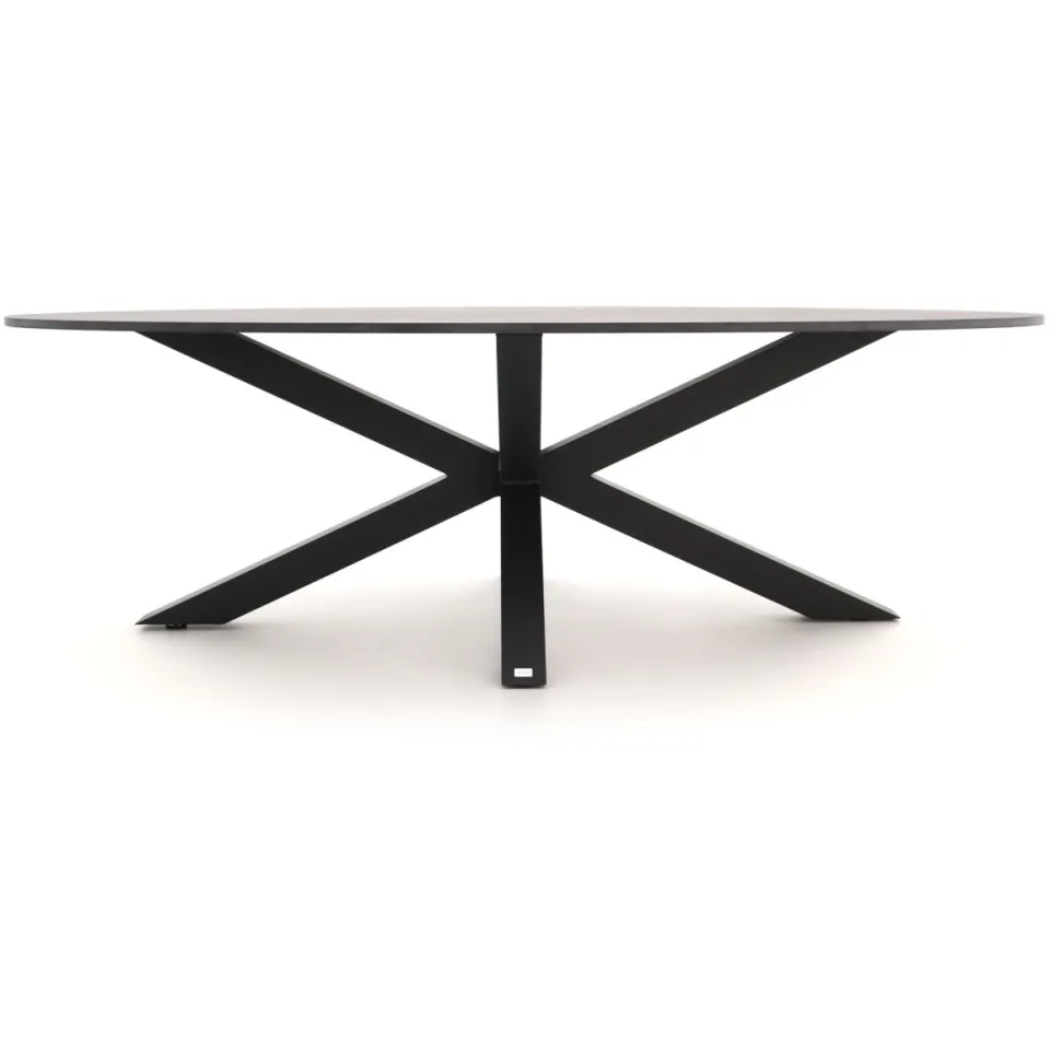 Bellagio tuinmeubelen Bellagio Induno Ellips dining tuintafel 240x120cm grijs, foto 3