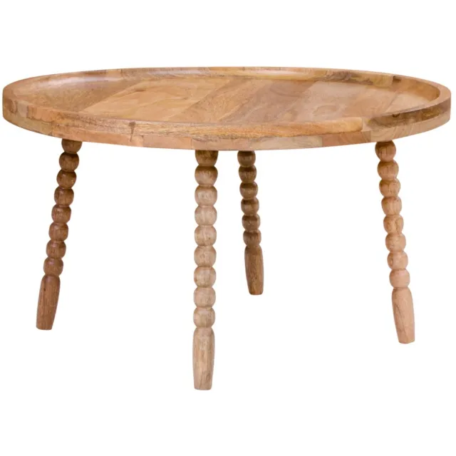 House Nordic Salontafel Jammu Mangohout Rond Ø60cm