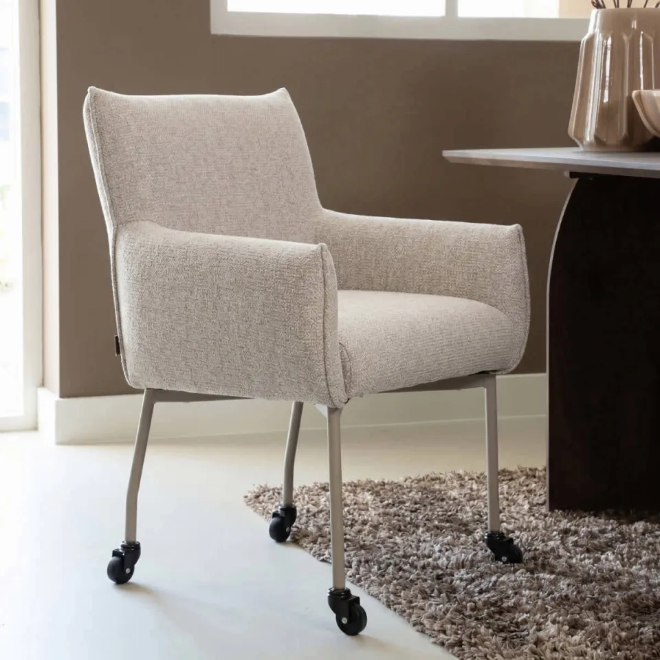 Giga Meubel Arboga eetkamerstoel beige, foto 5