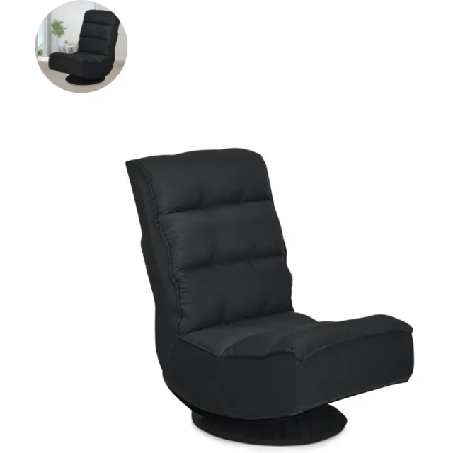 GranMaison Fauteuil - Relaxzetel - Relaxstoel - Relaxfauteuil - Stoel - Voor één Persoon - Zwart