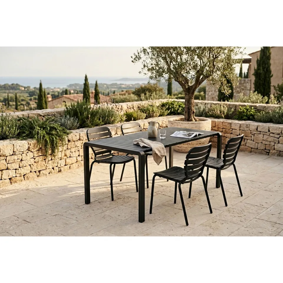 Zuiver Vondel diningset zwart, foto 5