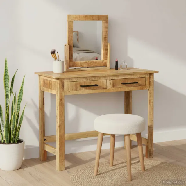 vidaXL Plafondtafel Bruin 100 x 40 x 120 cm Massief Mango Hout, foto 2