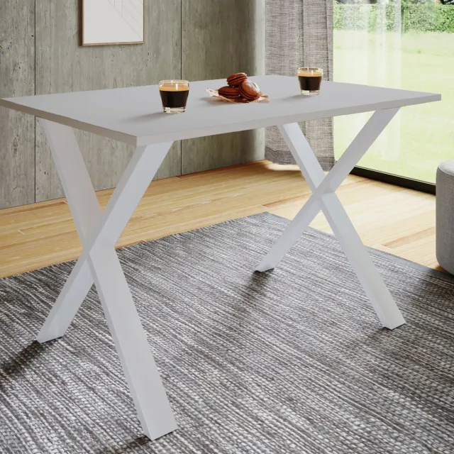 Vcm kleine tafel en stoelen, tafelstoel, eettafel en stoelen, kleine eettafel en stoelen, tafels en stoelen, compacte tafel en stoelen, kleine keukentafel en stoelen, tafel- en stoelset, keukentafels en stoelen, eettafels en stoelen Silber / Anthrazit