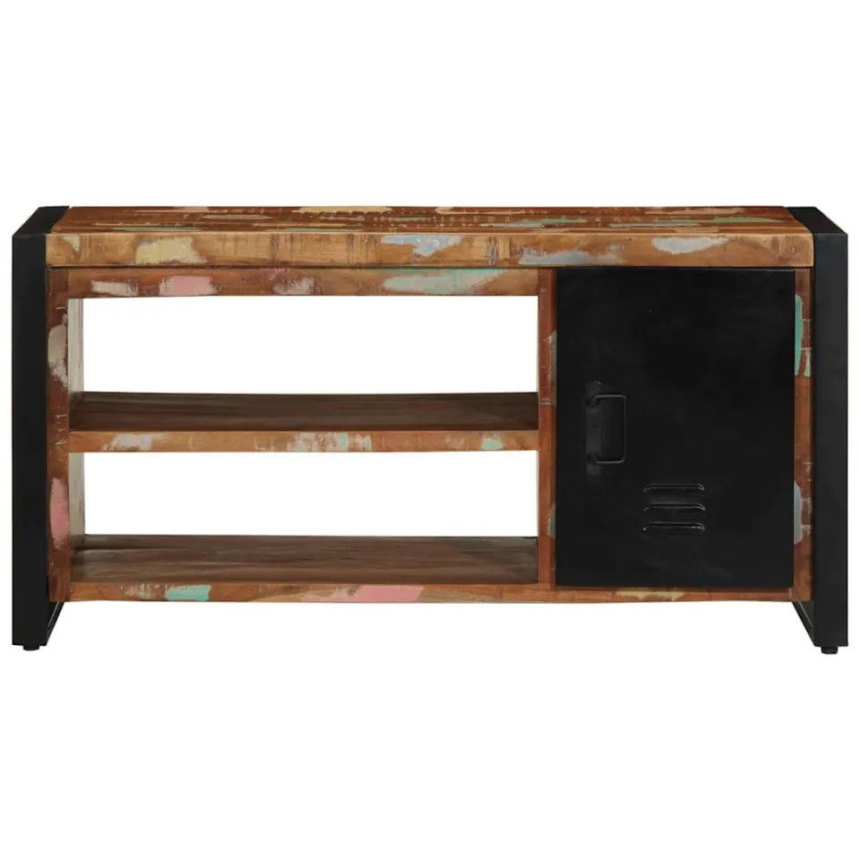 vidaXL Schoenenbank Multikleur 100 x 40 x 50 cm meerkleurig, foto 3