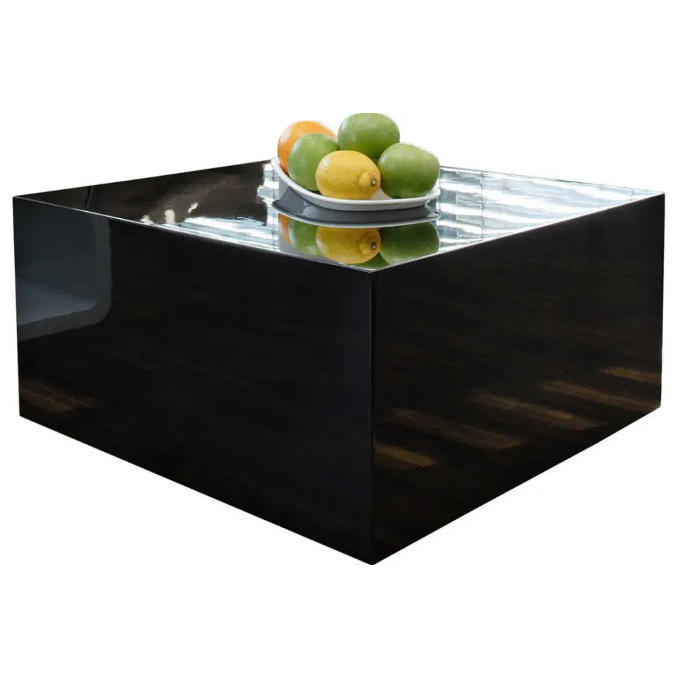Salontafel Agnes hoogglans zwart, foto 2