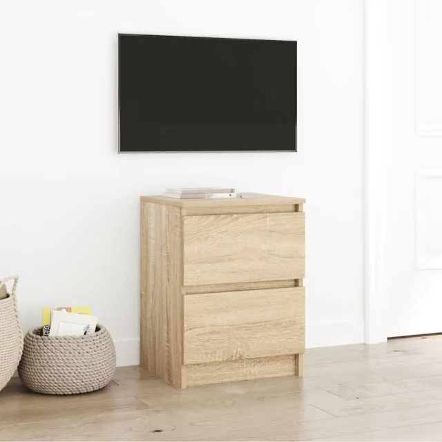 vidaXL Tv-meubel 40x35x54 cm spaanplaat sonoma eikenkleurig