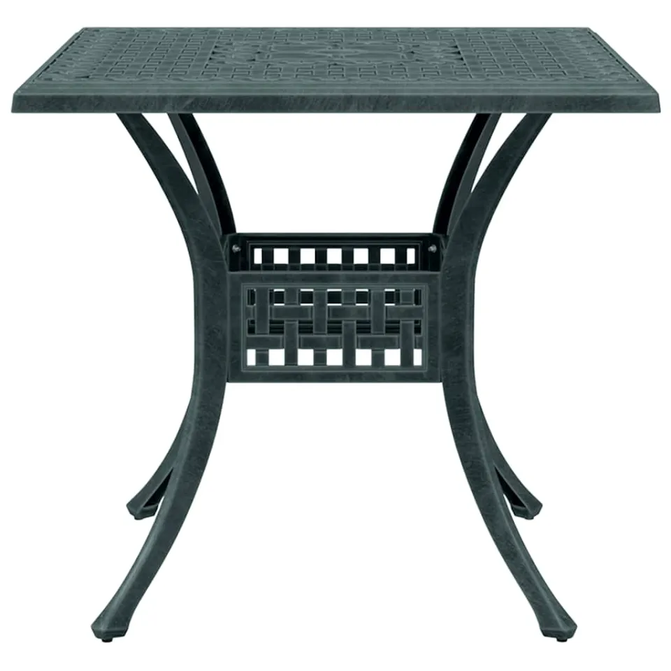 vidaXL 3-delige Bistroset gietaluminium groen, foto 4