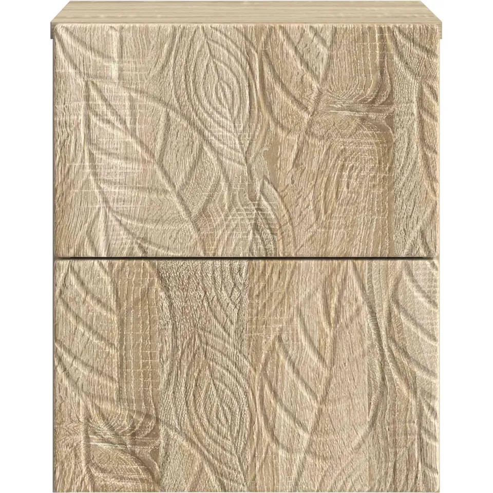 vidaXL Wandbeugel Bedkast Sonoma Eiken 34,5 x 33 x 40 cm Bewerkt hout, foto 4