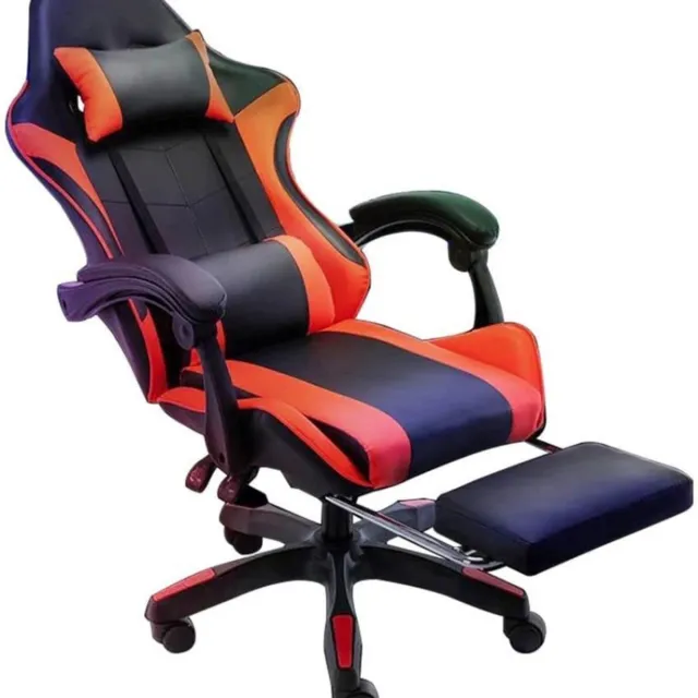 Thuys Gaming Stoel Ergonomisch – Draaibaar Bureau Stoel – Verstelbaar – Kantelbaar – Nieuw Rood