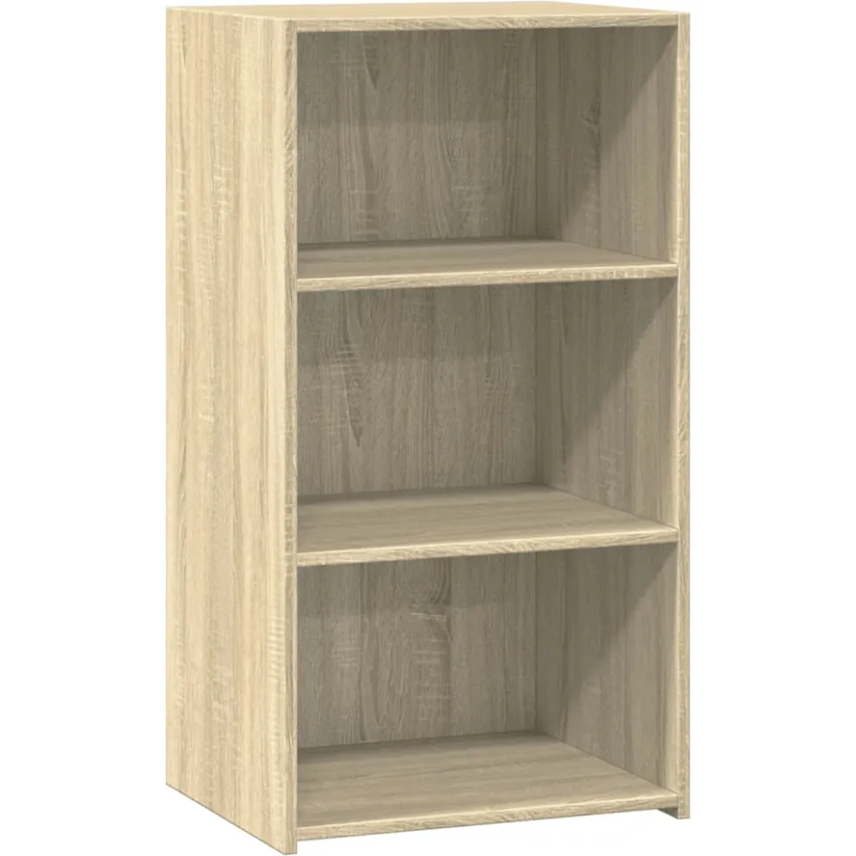 vidaXL Dressoir 50x41x93 cm bewerkt hout sonoma eikenkleurig, foto 3