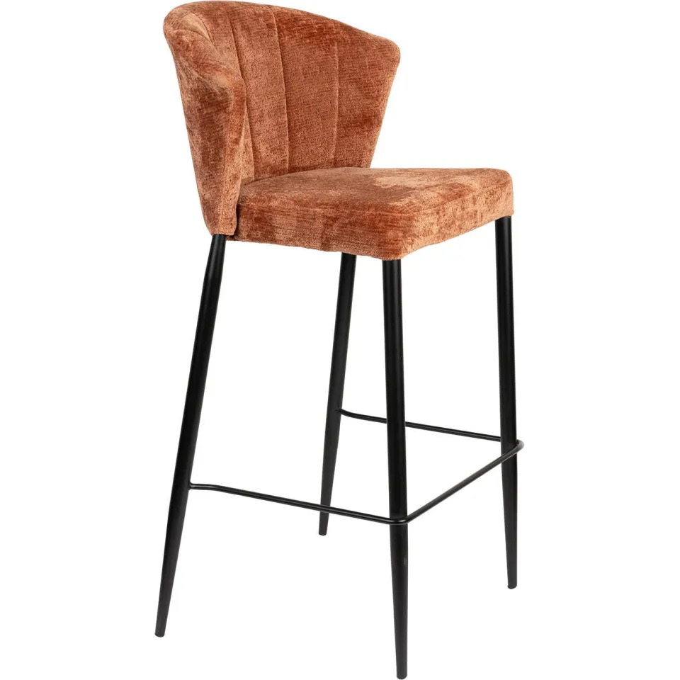 Dutchbone Georgia barkruk terracotta, foto 6