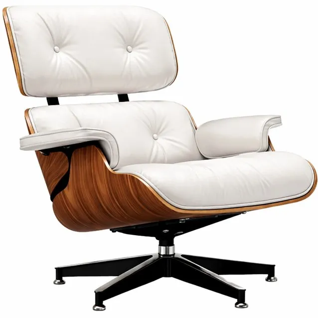 Interior & Consult Fauteuil - Lounge Stoel - Wit - Relaxfauteuil - Stoel - Chaise longue - Lounge Chair - Zetel