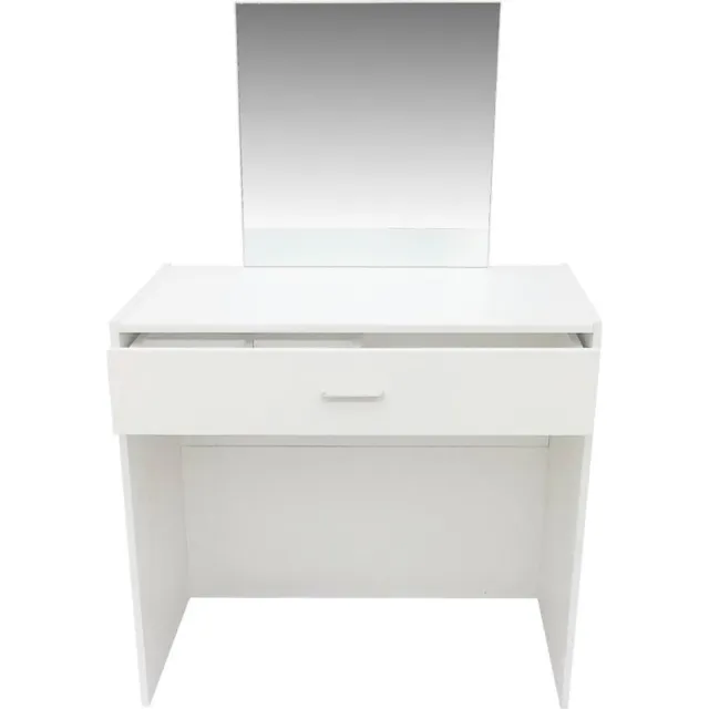 VDD Kaptafel - make up visagie opmaaktafel - met spiegel en lade - wit