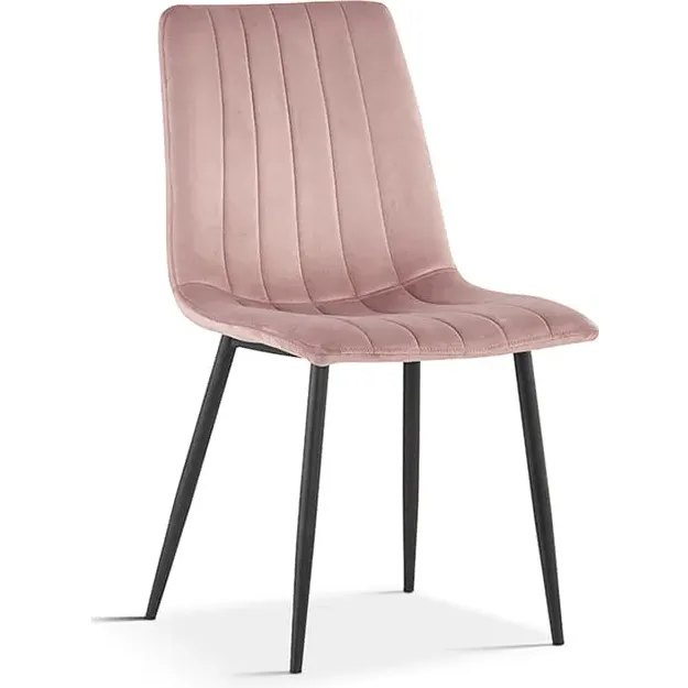eetkamerstoel Nikkie roze