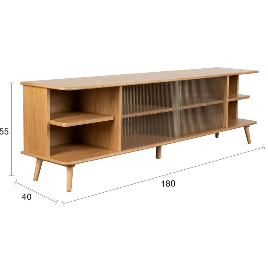 Zuiver Rise dressoir naturel, foto 5