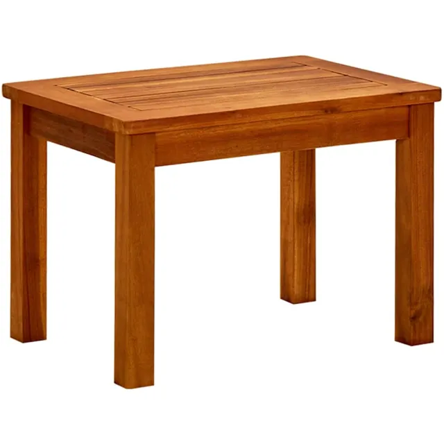 vidaXL Tuintafel 50x35x36 cm massief acaciahout bruin, foto 2