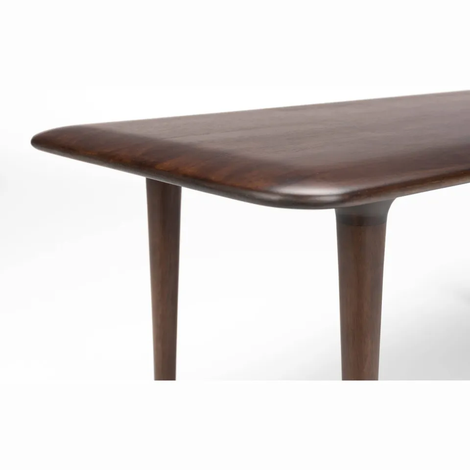 Dutchbone Elroy Salontafel 85x38 cm Hout Walnootkleur Bruin, foto 5