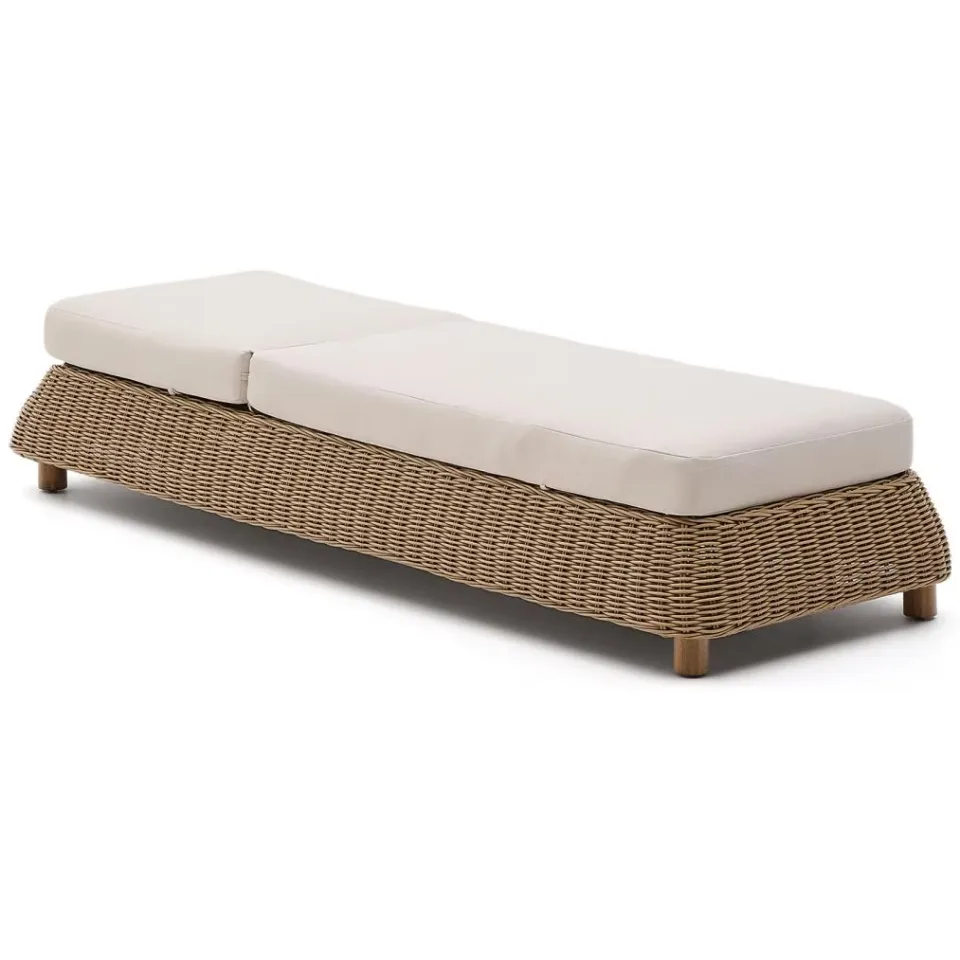 Kave Home Meria ligbed rattan naturel