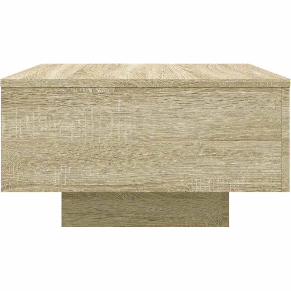 vidaXL Salontafel 55x55x31 cm bewerkt hout sonoma eikenkleurig, foto 4