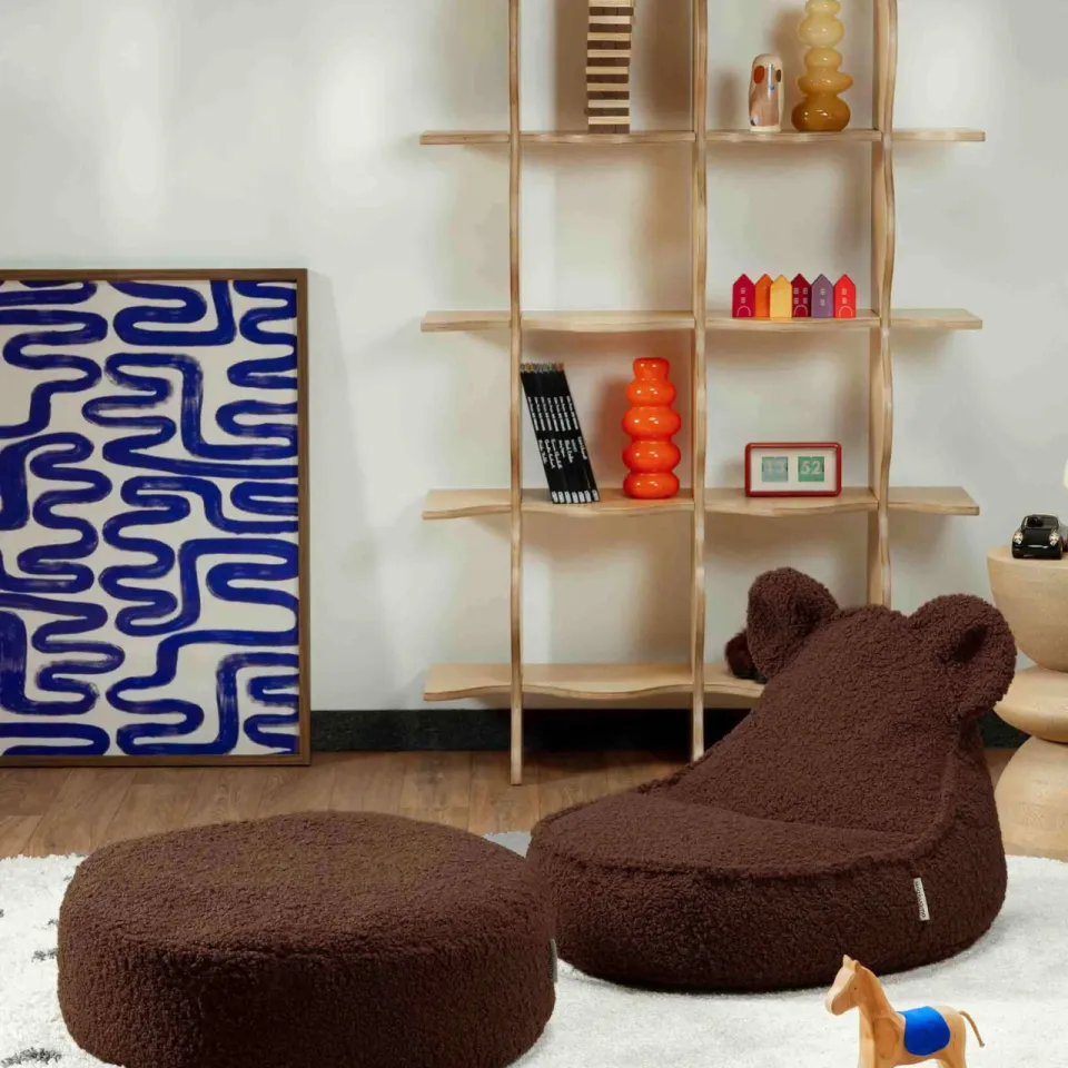 Wigiwama Warm Hazelnoot Ottoman, foto 2