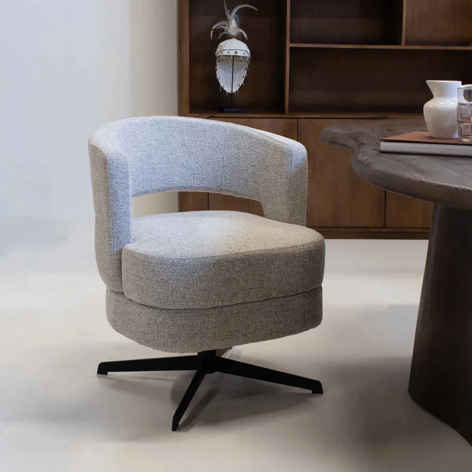 Giga Meubel Lave eetkamerstoel taupe, foto 6