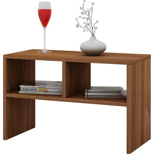 Vcm Houten bijzettafel Salontafel Salontafel Nachto Beuken