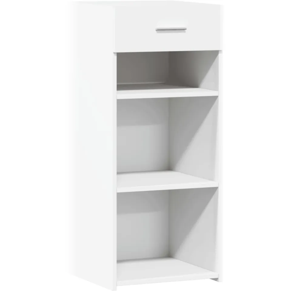vidaXL Dressoir 40x42,5x93 cm bewerkt hout wit, foto 3
