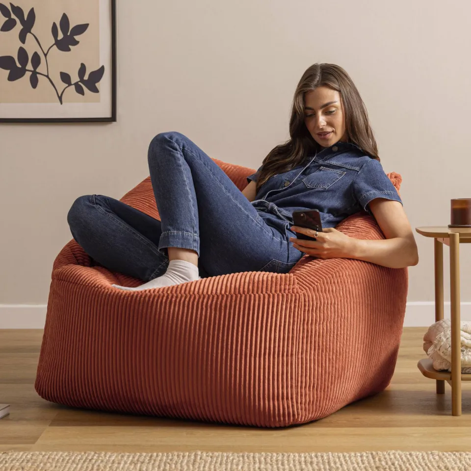 iCON Zitzak Fauteuil Natalia oranje, foto 6
