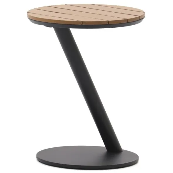 Bellagio tuinmeubelen Bellagio Loiano bijzet tuintafel ø40cm (h:52cm) Bruin