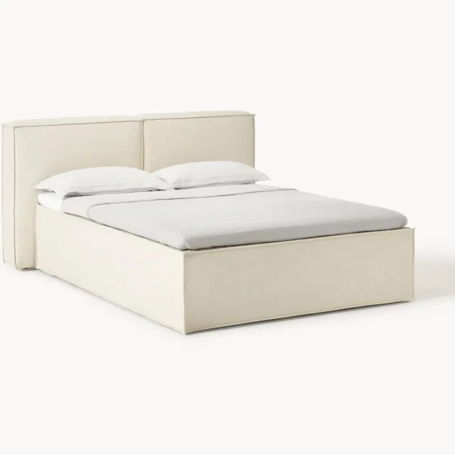Westwing Collection Divan bed Lennon Wit
