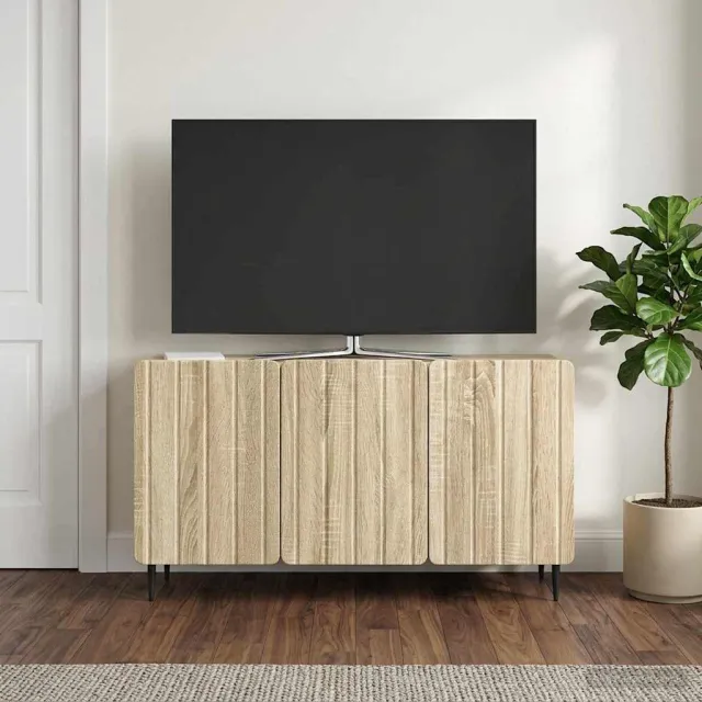 vidaXL TV-kast 99 x 34,5 x 52 cm Sonoma Eiken Bewerkt hout, foto 2
