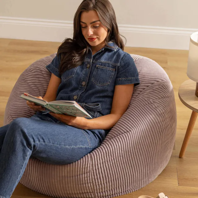 Icon Zitzak Fauteuil Kingston paars, foto 2