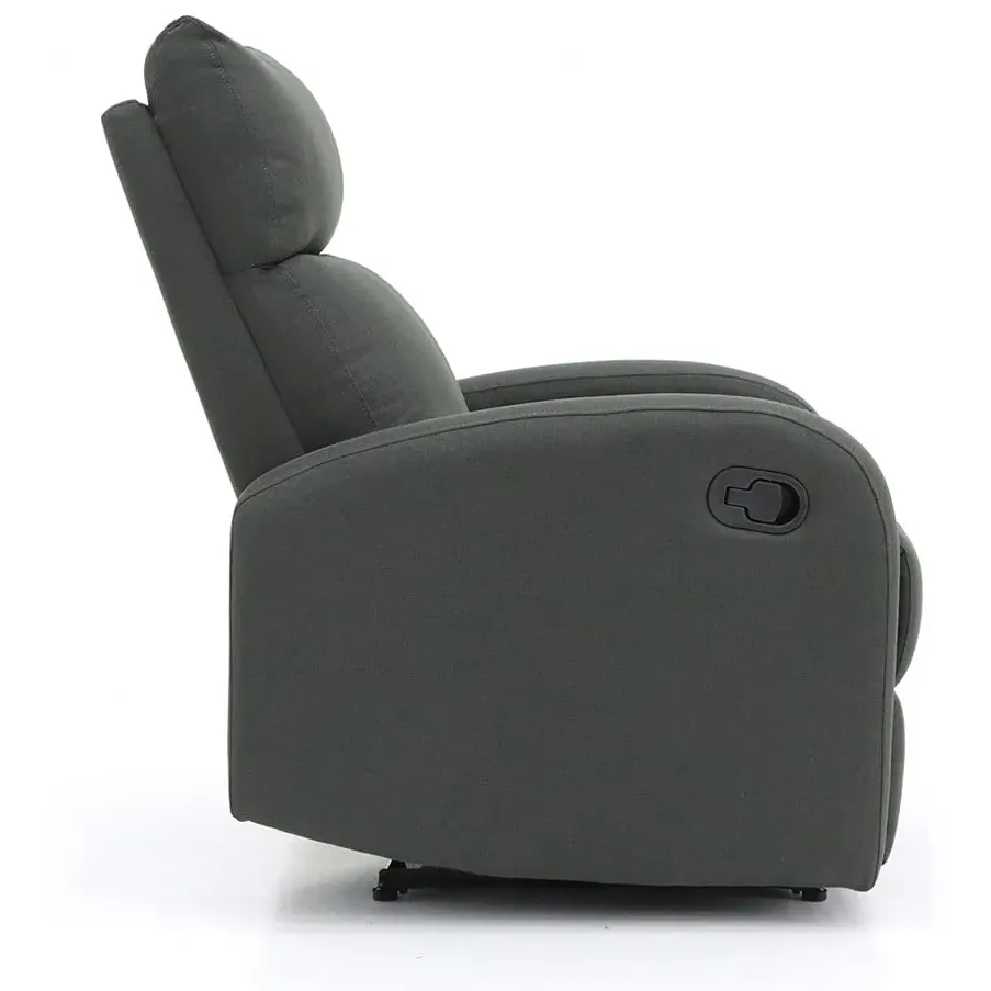 relaxfauteuil Myrthe grijs, foto 3