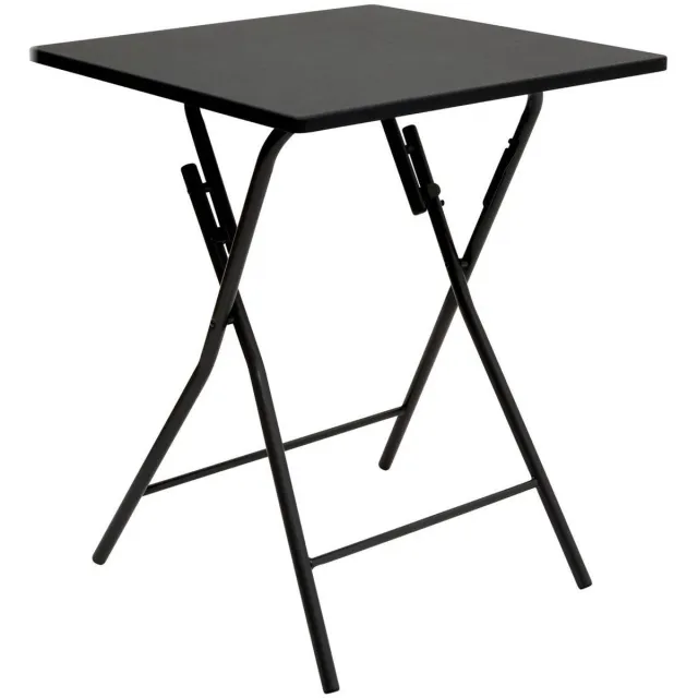 Hespéride Vouwtafel Hespéride Staal Zwart/Gris (60 x 60 x 75 cm) Noir