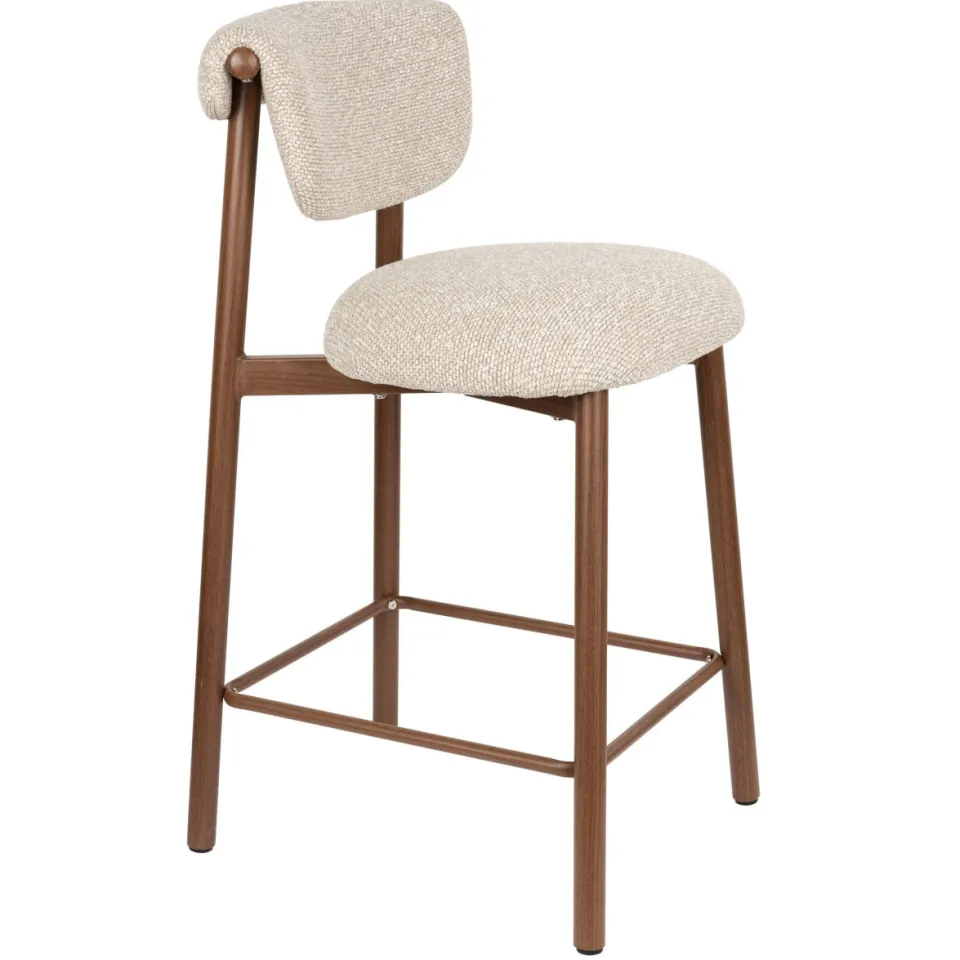 Housecraft Living Lee barkruk beige, foto 3