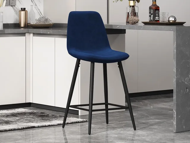 Mobistoxx BOYATA barkruk donkerblauw