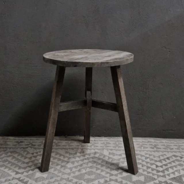 luksa home collection LUKSA| Bijzettafel| hoge bijzettafel| tafel|altijdietsmoois bruin vergrijsd