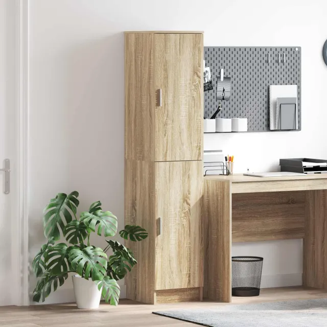 vidaXL Hoge kast Sonoma Eiken 35 x 39 x 168 cm, foto 2