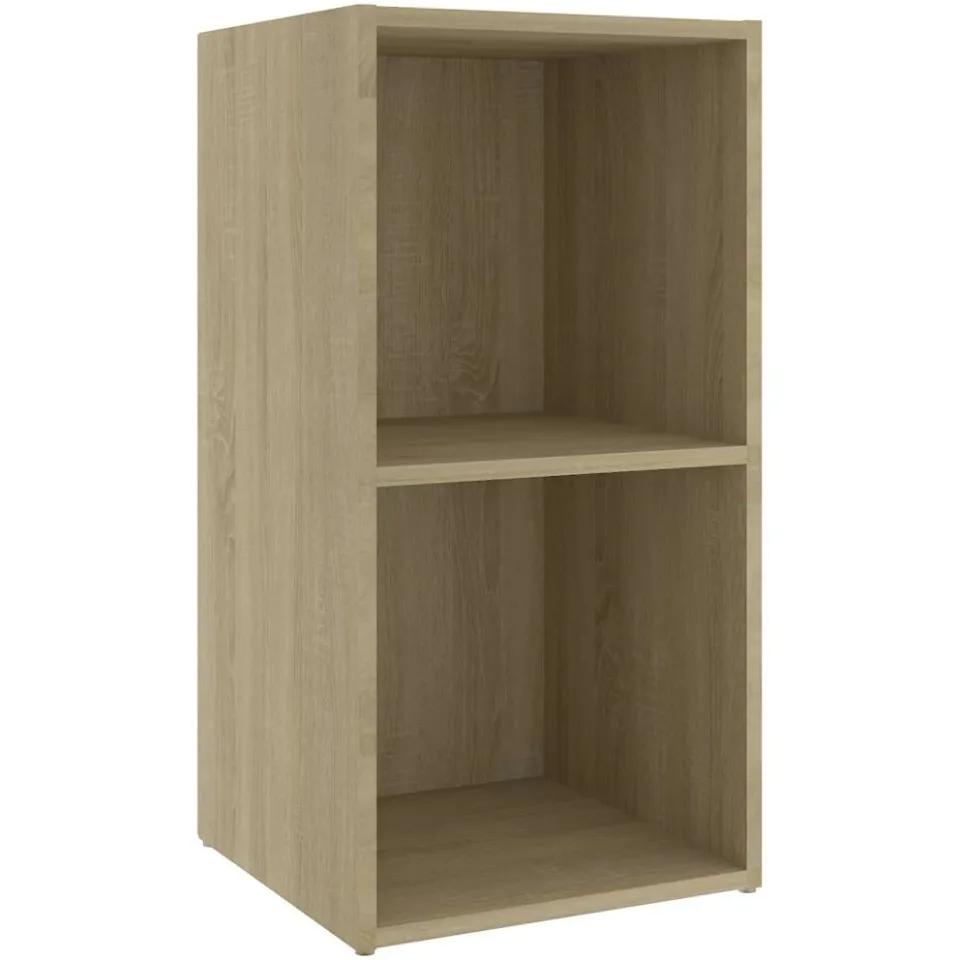 vidaXL Tv-meubelen 2 st 72x35x36,5 cm bewerkt houtsonoma eikenkleurig, foto 4