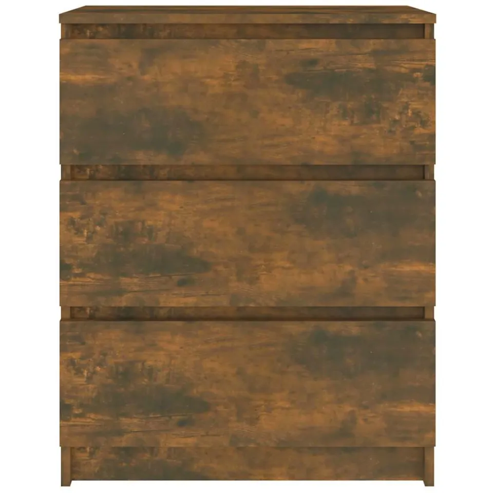 vidaXL Dressoir 60x35x76 cm bewerkt hout gerookt eikenkleurig, foto 4