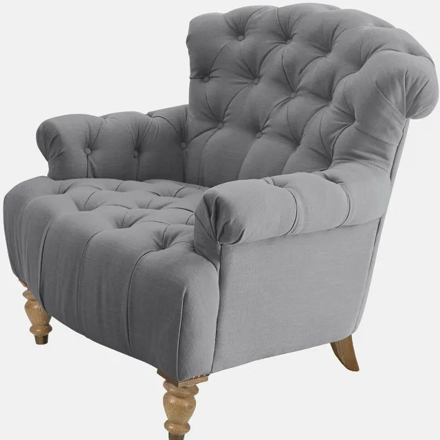 Loberon Fauteuil Springfield antraciet
