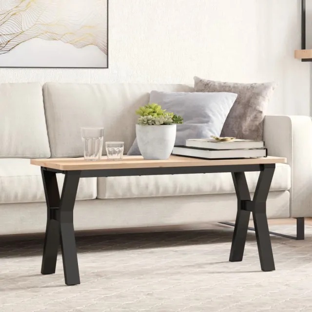vidaXL Salontafelpoten Y-frame 90x30x43 cm staal Zwart