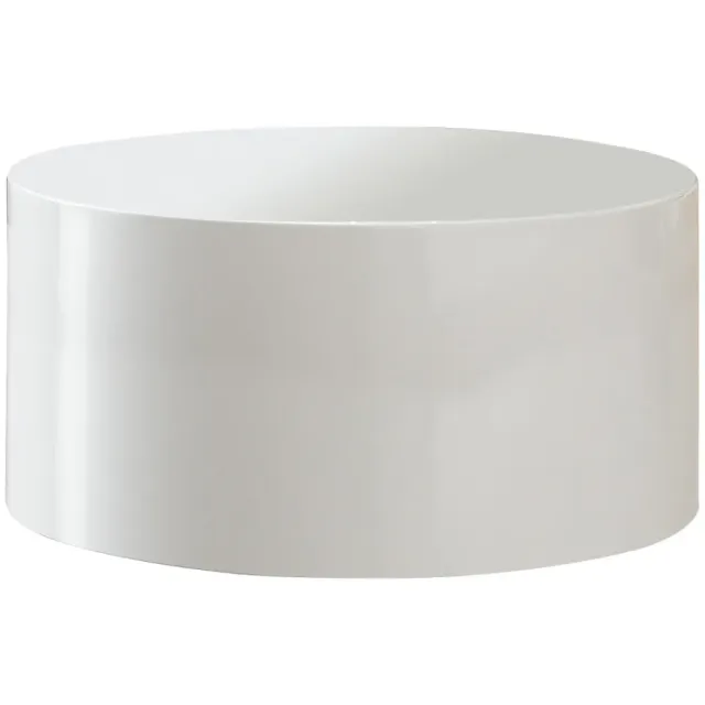 salontafel Elvina hoogglans wit