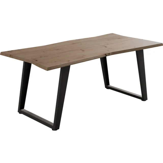 Vicco Yan Salontafel – 100 x 50 cm Ambachtelijk Artisanaal eiken