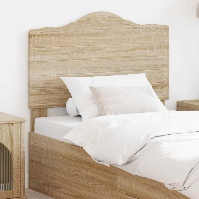 vidaXL Hoofdbord Sonoma Eiken Bewerkt hout Bruin