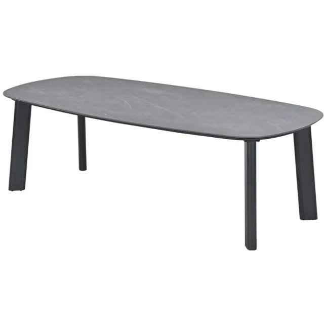 Garden Impressions Albano tuintafel 240x115xH75 cm - slate grey Donker grijs