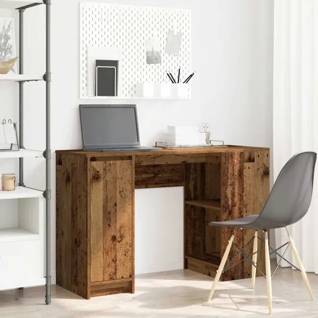 vidaXL Bureau 120x42x76 cm spaanplaat oud hout Bruin